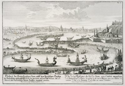 La residenza del re del Siam, da 